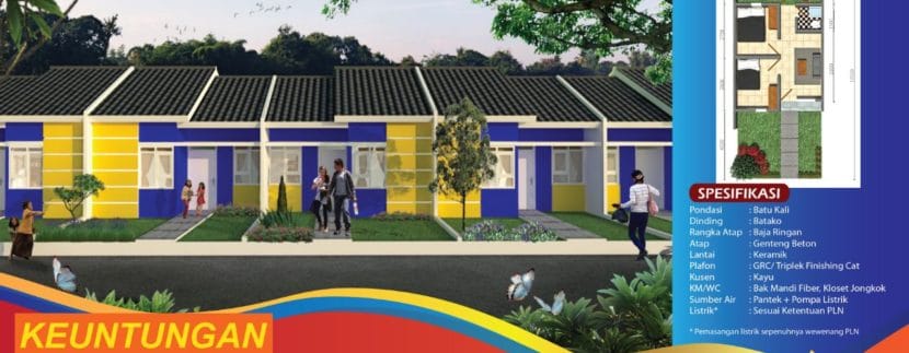 Brosur Site Plan Pondok Permata