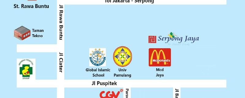 Lokasi Micropolis IV