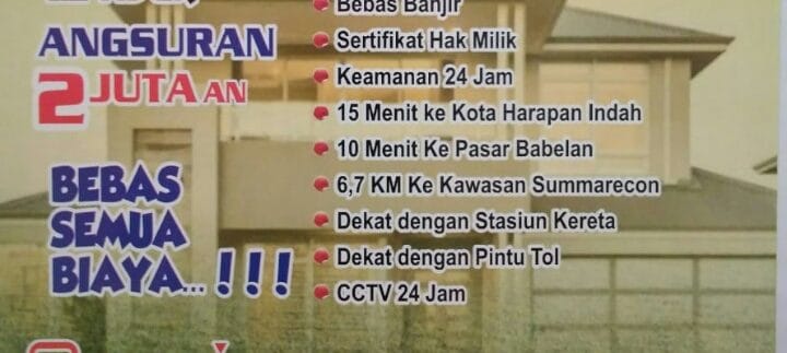 Brosur Green Artha Sukamekar