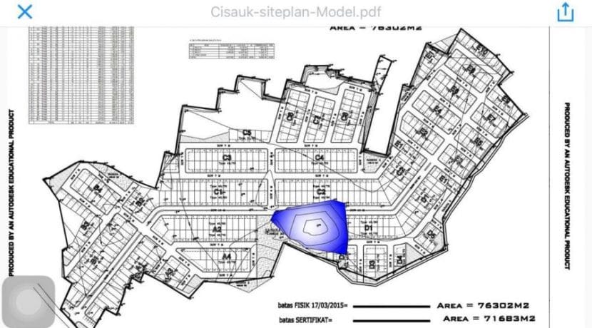 Site Plan Pesona Ciputih