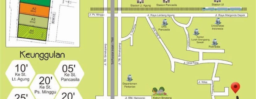 Lokasi-D'Barkhati-Jagakarsa