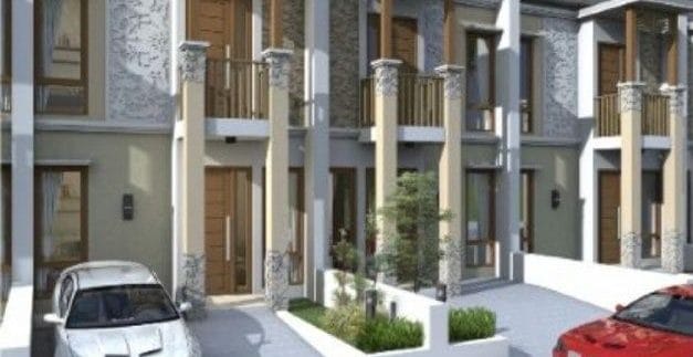 Tampak rumah D'Barkhati Jagakarsa