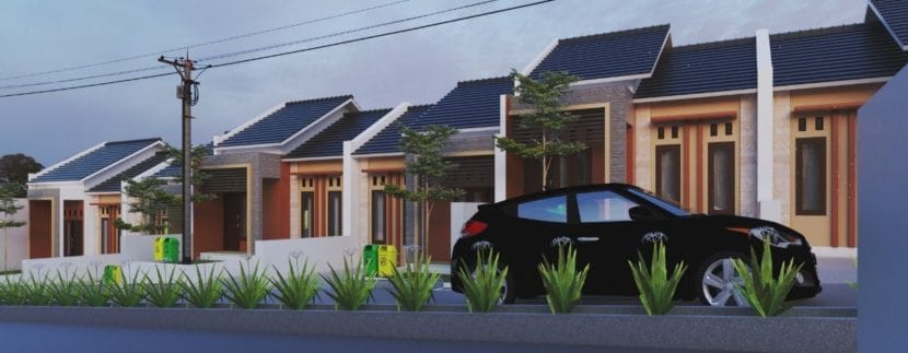 Lingkungan asri Barazaki