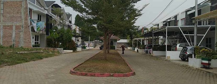 Jalan utama Casa Bellevue