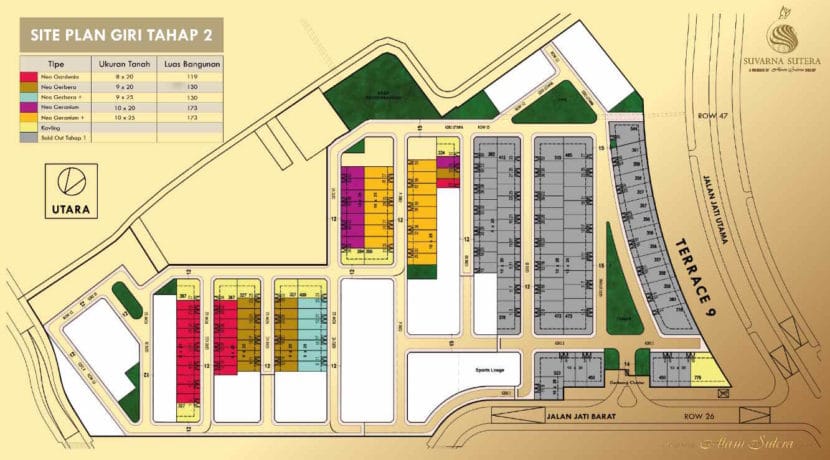 Site Plan Cluster Giri Tahap 2
