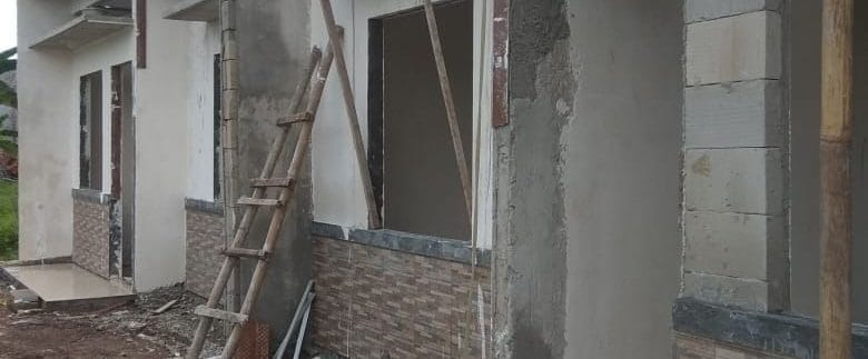 Proses bangunan Sangiang Residence