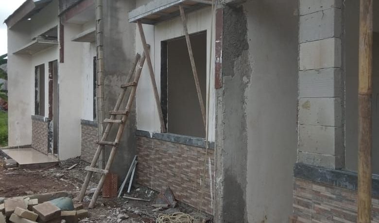 Proses bangunan Sangiang Residence