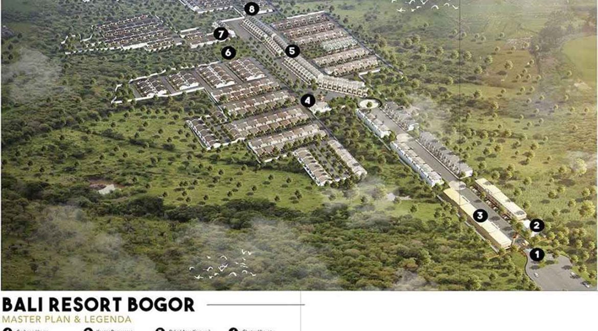 View-Site-Plan-Bali-Resort-Bogor