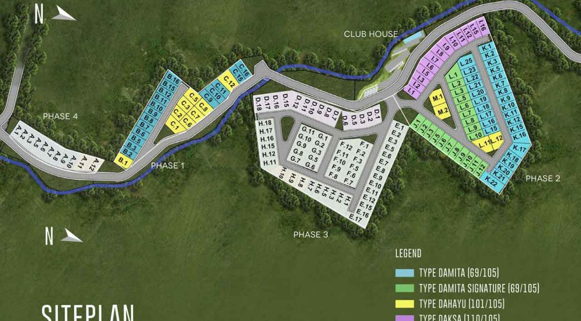 Site-Plan-Damara-Village-Jimbaran