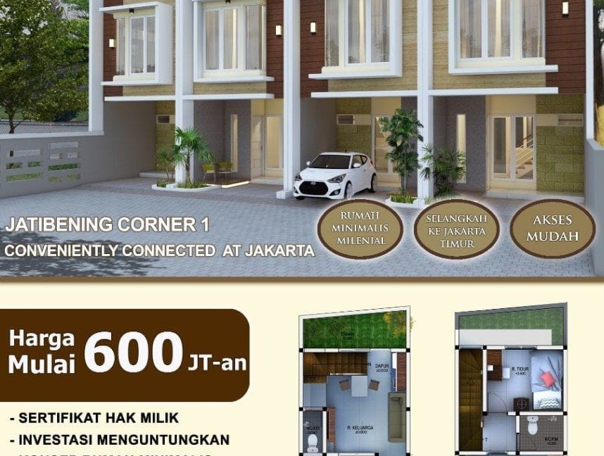 Rumah minimalis Jatibening 1