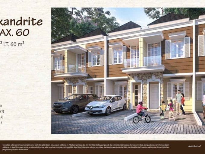 New Cluster Alexandrite Duta Indah Residence