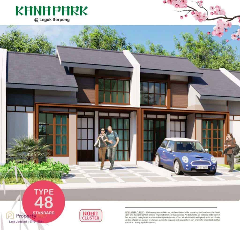 Rumah Type 48 Kana Park 1024x978 - Kana Park rumah bergaya Jepang termurah di Tangerang