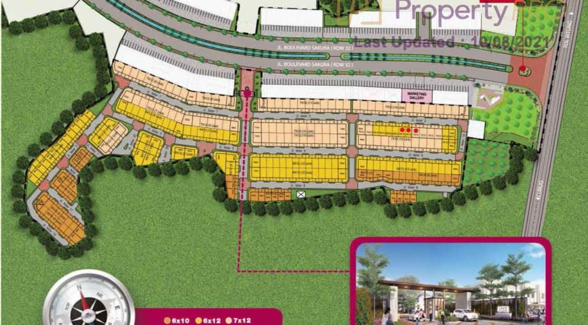 Siteplan-Aster-Paramount-Petals