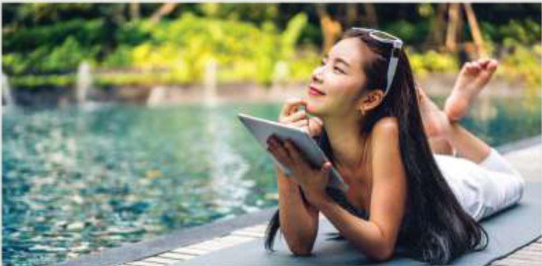 Kolam renang Bali resort Tangerang