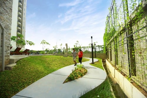Jogging Track Victoria Square