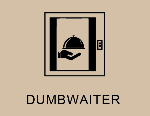 dumb waiter - Enchante Residence BSD City rumah mewah bergaya villa resort