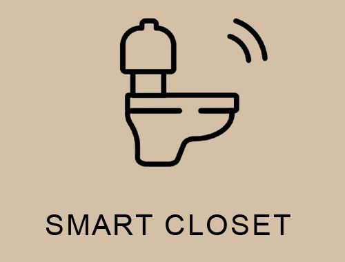 smart closet - Enchante Residence BSD City rumah mewah bergaya villa resort