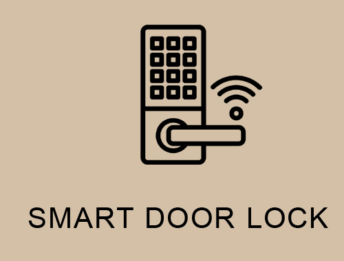 smart door lock - Enchante Residence BSD City rumah mewah bergaya villa resort