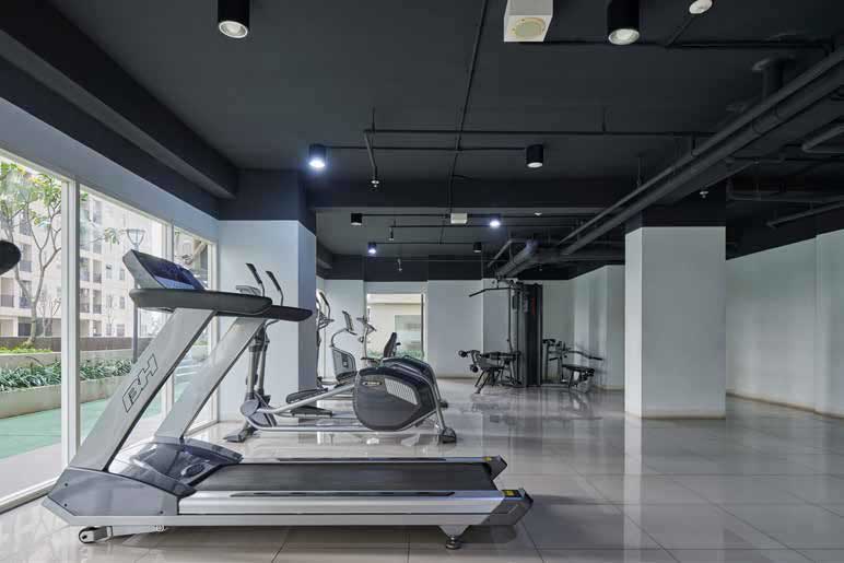fitness center - Ayodhya Residence apartemen Alam Sutera Tangerang