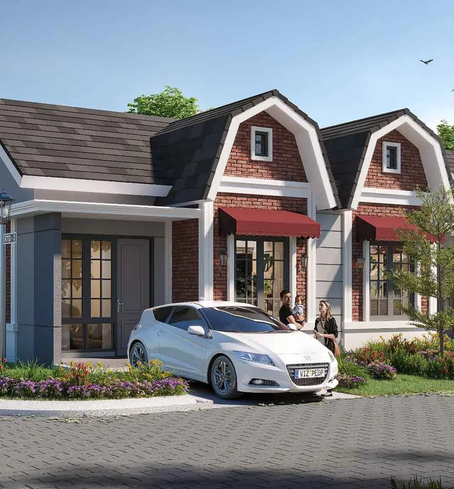 rumah 1 lantai cluster Rotterdam