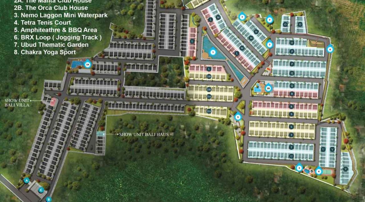 Siteplan-Lake-Home-Serpong