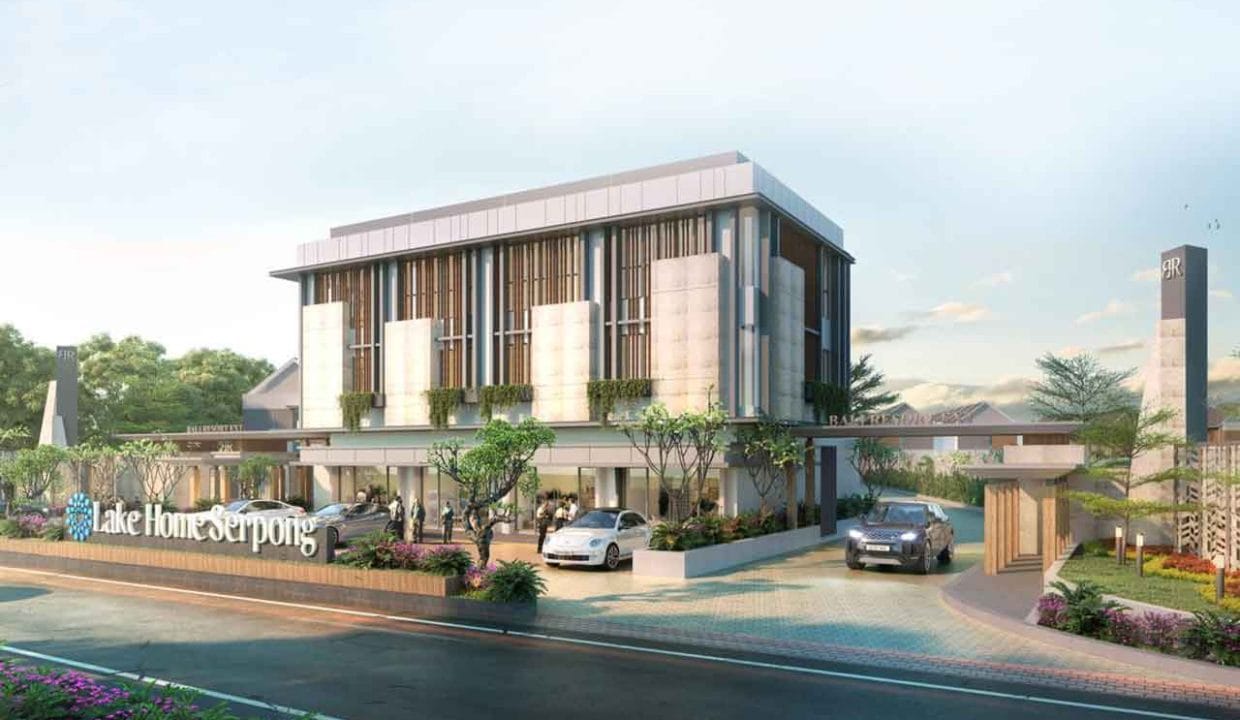 promo rumah lake home serpong