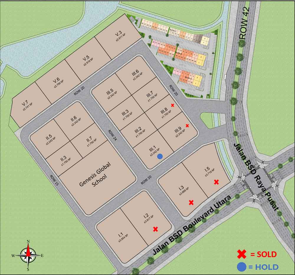 kavling komersial BSD City