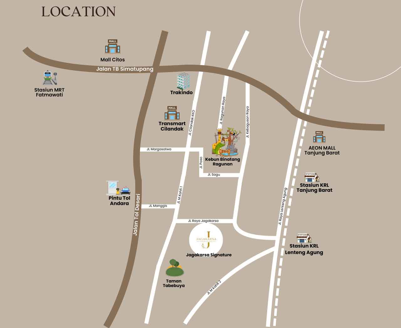 rumah mewah Jakarta Selatan
