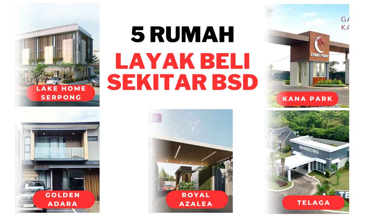perumahan dekat BSD