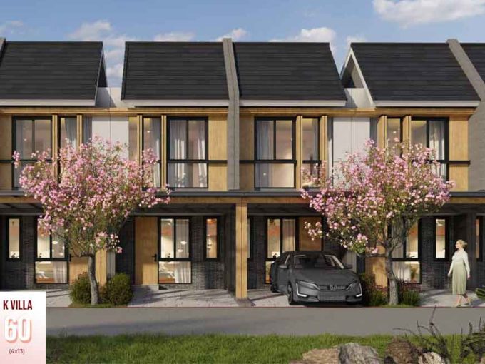 rumah korea 2 lantai 400 jutaan