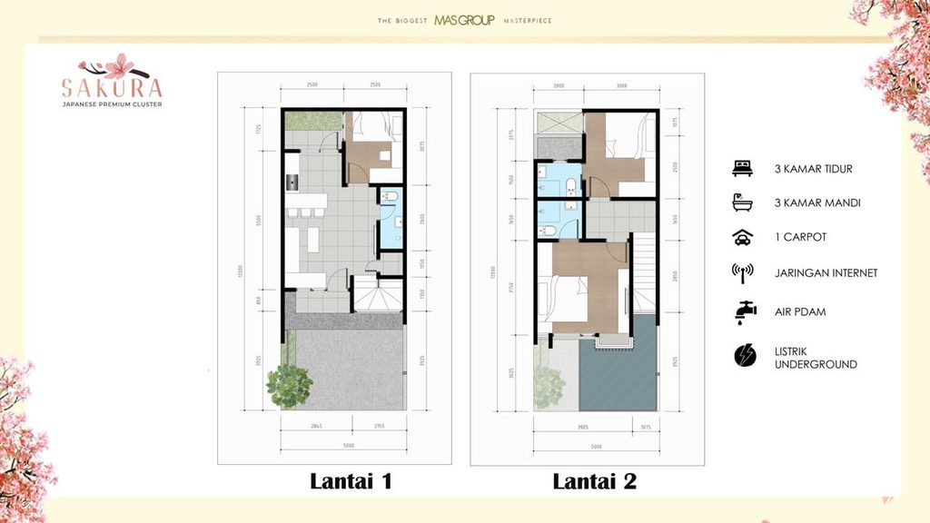 Floor Plan cluster Sakura