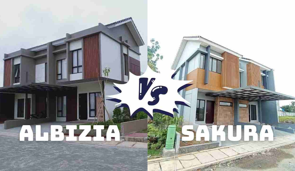 Sakura vs Albizia Kota Sutera