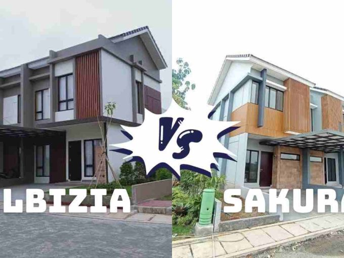 Sakura vs Albizia Kota Sutera